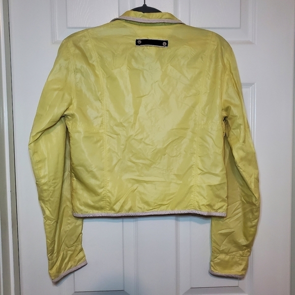 Vintage 90’s Women’s Sz S Tommy Hilfiger Zip Up Windbreaker Jacket Short Waist - Picture 6 of 10